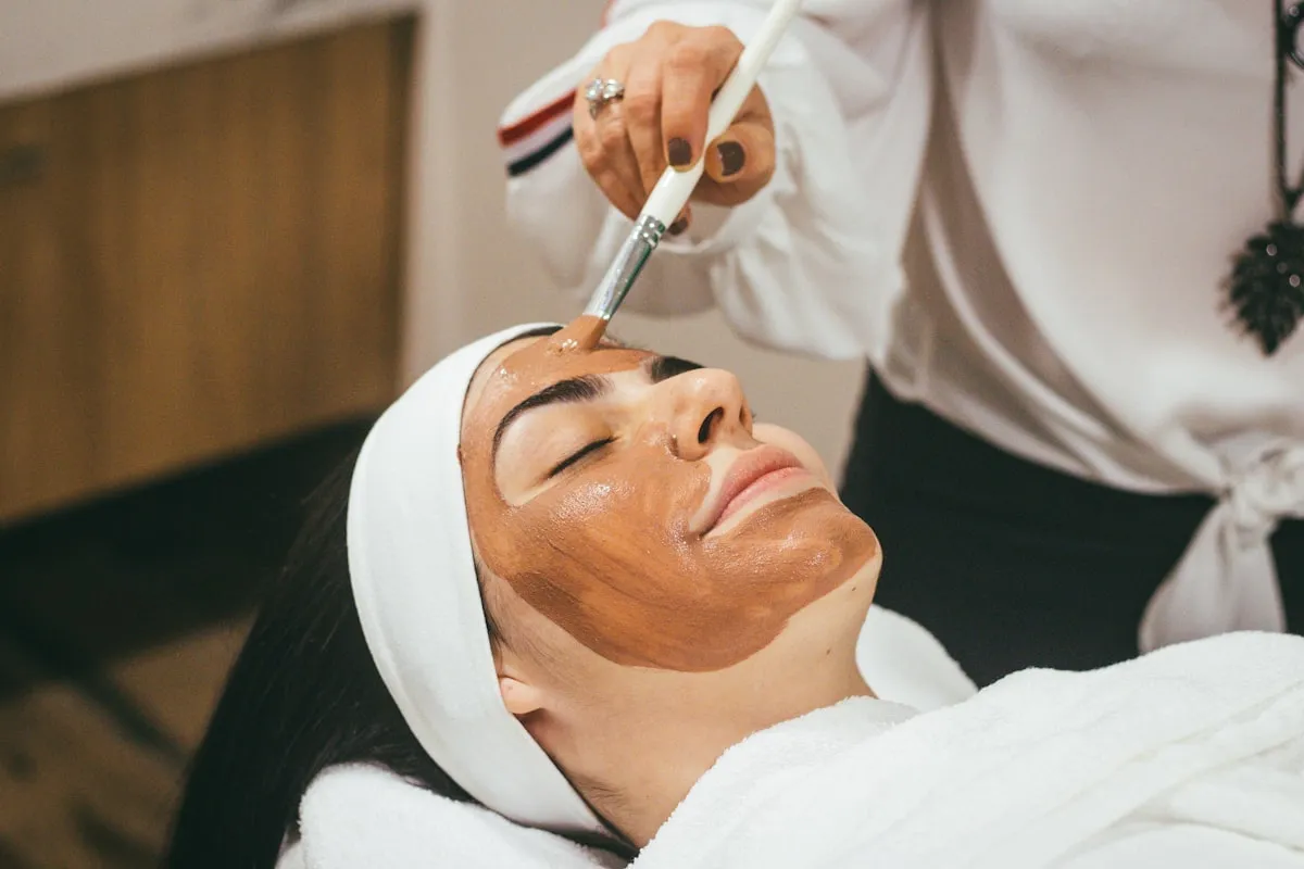 Sala de procedimentos em clínica de estética